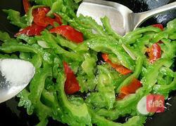 清炒苦瓜的做法图解9