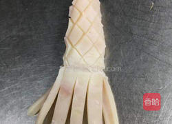 紫菜酱爆尤鱼的做法图解4