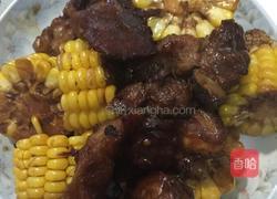 玉米烧排骨的做法图解3