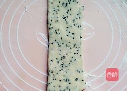 黑芝麻玫瑰酱烧饼的做法图解9