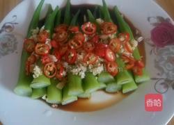 凉拌秋葵的做法图解6