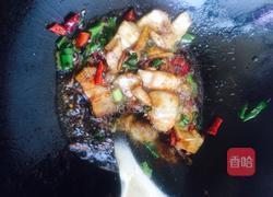 豆苗炒肉的做法图解4