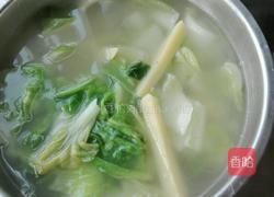 小白菜炖土豆的做法图解3