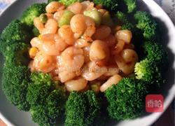 翡翠虾仁的做法图解6