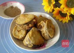 脆皮炸茄盒的做法图解9