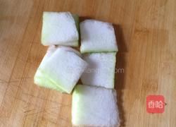 蒜片煎冬瓜的做法图解1