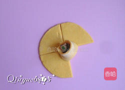 南瓜玫瑰包子的做法图解8