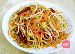 黄豆芽炒粉条的做法图解12