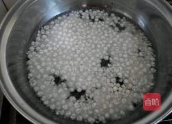 椰汁芒果西米露的做法图解2