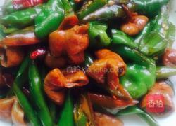 尖椒大肠的做法图解6