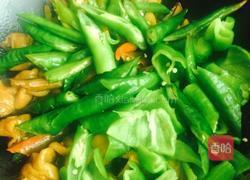 尖椒大肠的做法图解5