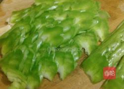 苦瓜炒鸡蛋的做法图解6