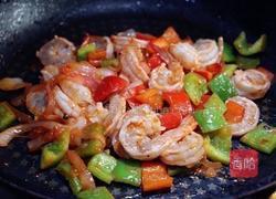 椰奶虾的做法图解9