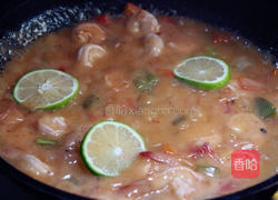 椰奶虾的做法图解11