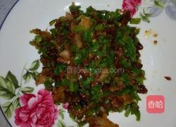 青椒炒油渣豆鼓的做法图解4