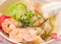 海鲜疙瘩汤的做法图解3