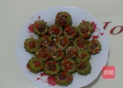 蒸苦瓜的做法图解4