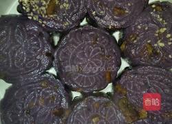 奶香紫薯红枣糯米糕的做法图解6