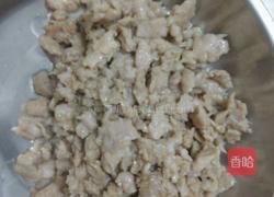 酸豆角炒肉沫的做法图解4