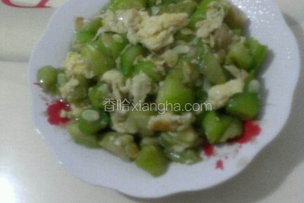 丝瓜炒鸡蛋