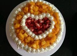 芒果草莓蛋糕