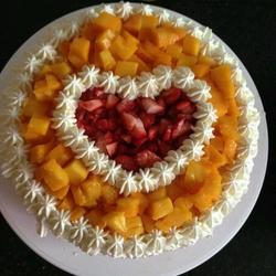 芒果草莓蛋糕的做法[图]