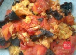 西红柿木耳炒鸡蛋的做法图解3