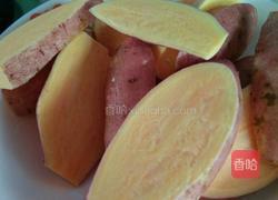 电饼铛烤地瓜的做法图解2