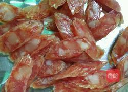 芹菜炒腊味的做法图解2