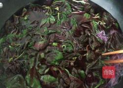 凉拌苋菜粉丝的做法图解2