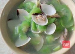 白贝瘦肉丝瓜汤的做法图解9