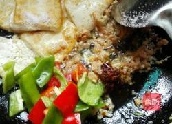 肉未香煎豆腐的做法图解3