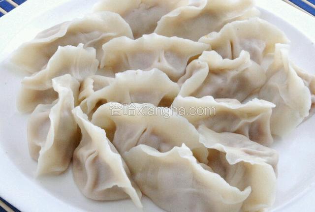 猪肉芹菜饺子