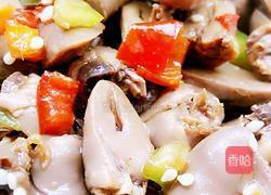 凉拌鸡心的做法图解12