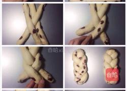 辫子面包的做法图解2