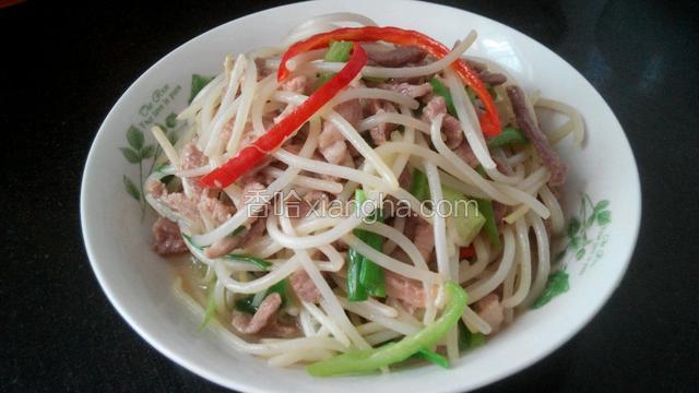 银芽肉丝