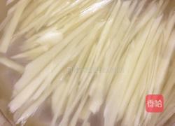 子姜炒板筋的做法图解3