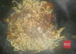 炒黑豆芽的做法图解11