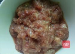 肉沫焖豇豆的做法图解1