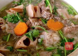 莲藕炖排骨的做法图解11