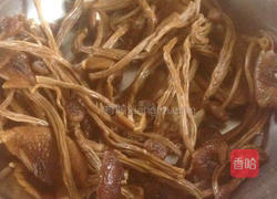 茶树菇香干的做法图解1