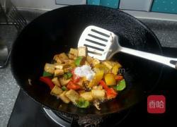 彩椒蚝油豆腐的做法图解9