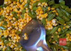 鸡蛋玉米炒空心菜根的做法图解4
