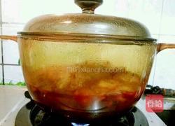 红酒烩羊腱子配蒜香土豆泥及时蔬的做法图解4