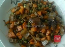 黑椒时蔬牛肉丁的做法图解3