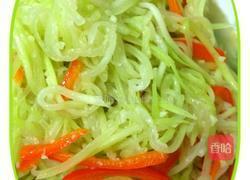 清炒胡芦瓜的做法图解3