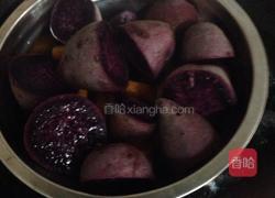 南瓜紫薯餅的做法圖解2