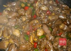 红烧鸡心的做法图解4