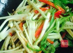 家常炒茄丝的做法图解4