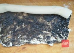 黑芝麻酱花卷的做法图解4